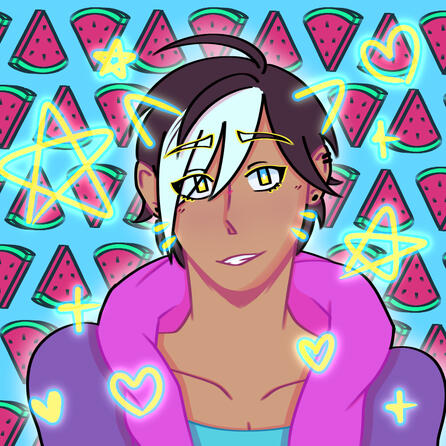 Random character illustration done for practice.